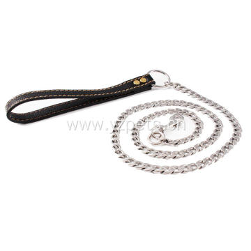 Adjustable Stainless Steel Chain Dog Leash